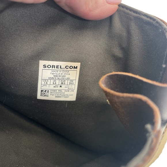 Sorel Slimpack Tall Riding Boot II 7 1/2 Brown - Picture 14 of 16